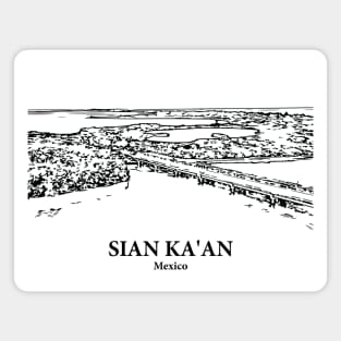 Sian Ka'an - Mexico Magnet